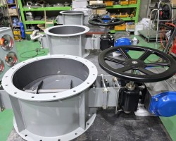 BUTTERFLY DAMPER-ID450Ax300H